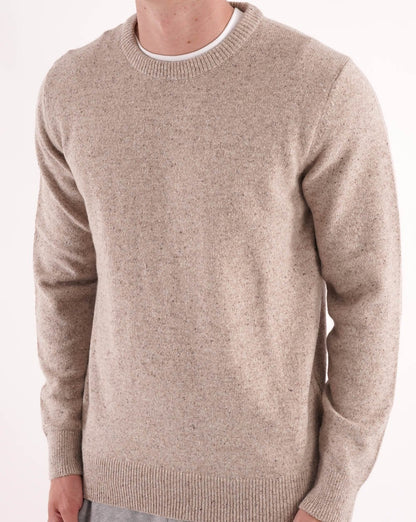 Barbour Tisbury Crew Sweater Stone