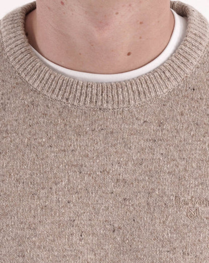 Barbour Tisbury Crew Sweater Stone