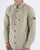 Barbour International Link Overshirt Oyster