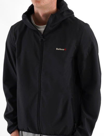 Barbour Winter Peak Softshell Jacket Black