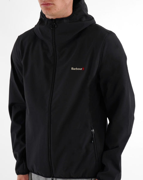 Barbour Winter Peak Softshell Jacket Black