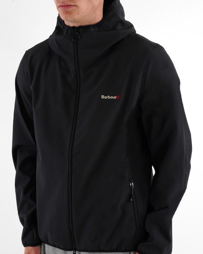Barbour Winter Peak Softshell Jacket Black