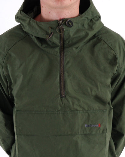 Barbour Lowland Smock Jacket Green