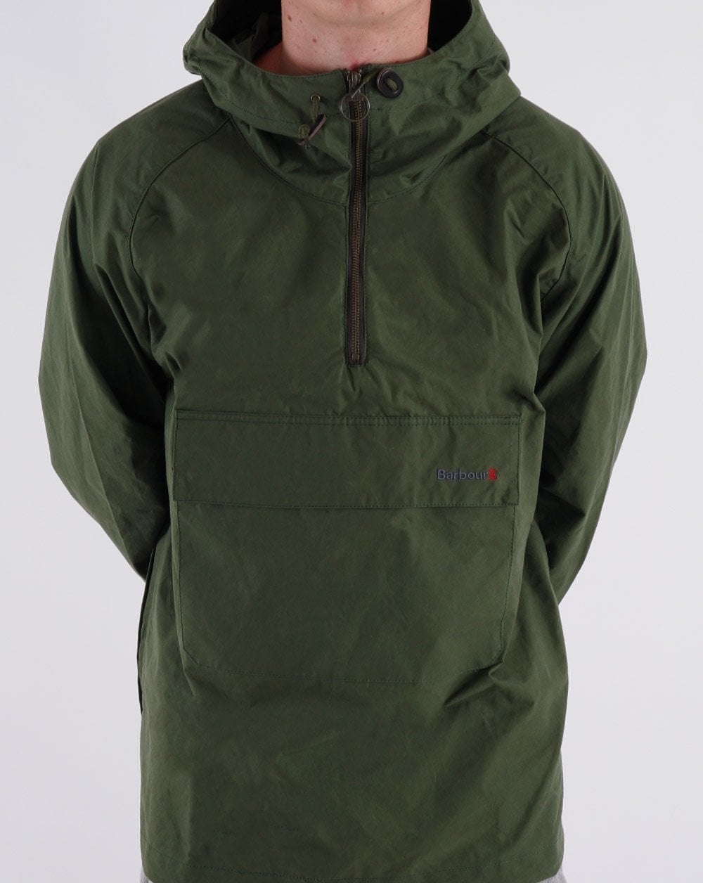 Barbour Lowland Smock Jacket Green