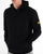 Barbour International Badge Hoodie Black