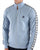 Trojan Taped Track Top Sky Blue