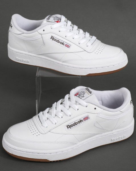 Reebok Club C 85 Trainers White/Army Green