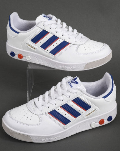 Adidas G.s. Court White/Royal/Orange