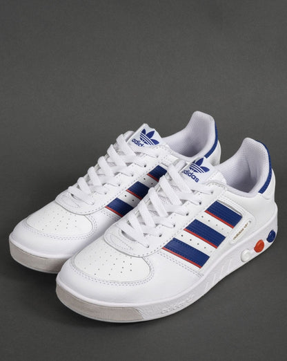 Adidas G.s. Court White/Royal/Orange