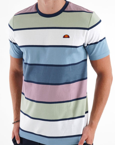 Ellesse Arnett Striped T Shirt Multi