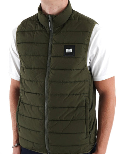 Weekend Offender Gacha Gilet Dark Green