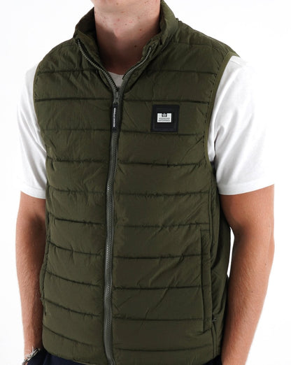 Weekend Offender Gacha Gilet Dark Green