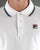 Fila Vintage Tipped LS Polo Shirt White/Navy