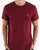 Gant Solid Crew Neck T Shirt Dark Red