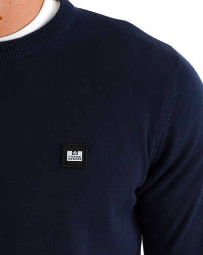 Weekend Offender Lima Knit Jumper Navy
