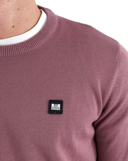 Weekend Offender Lima Knit Jumper Dusky Mauve