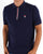Fila Vintage Zip Knit Polo Navy