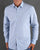 Replay Poplin Cotton Shirt Azure