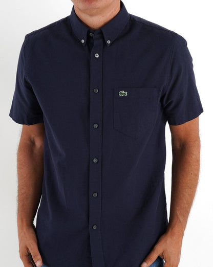 Lacoste Short Sleeve Shirt Navy