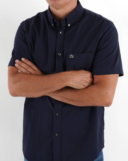 Lacoste Short Sleeve Shirt Navy