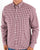 Gant Broadcloth Gingham Shirt Burgundy