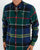 Barbour Stanford Shirt Tartan Green
