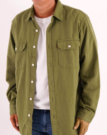 Levi's Jackson Worker Oversize Shirt Green