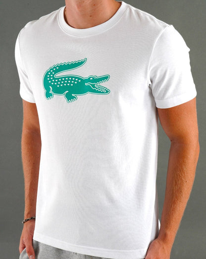 Lacoste Sport Logo T-shirt White/Green