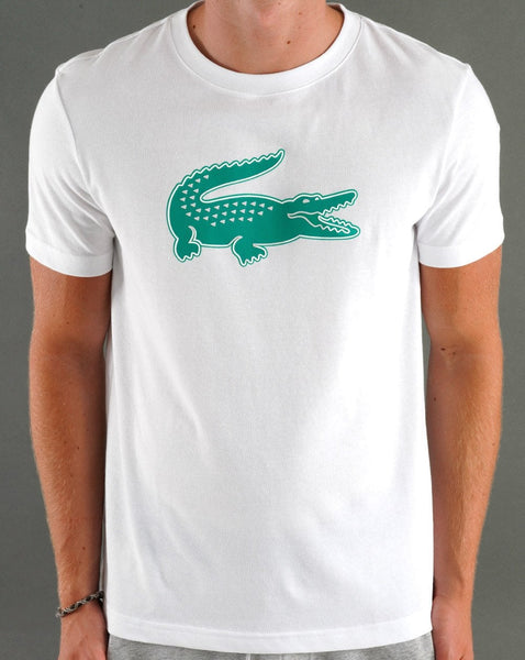 Lacoste Sport Logo T-shirt White/Green