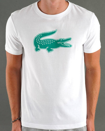 Lacoste Sport Logo T-shirt White/Green