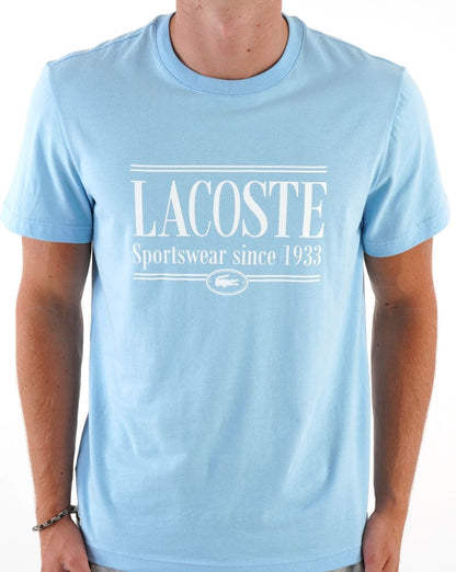 Lacoste Logo T-shirt Sky Blue