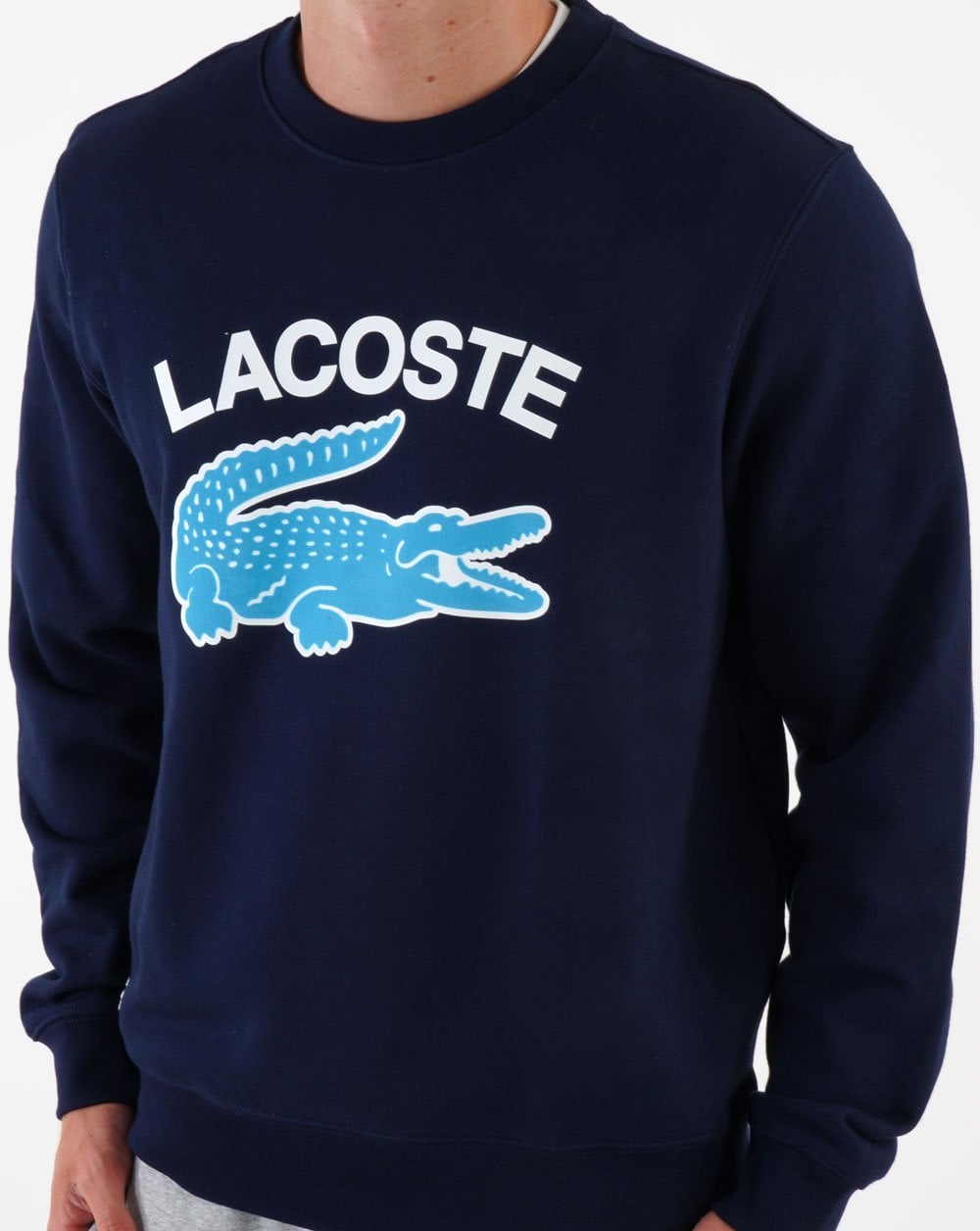 Lacoste Logo Sweatshirt Navy
