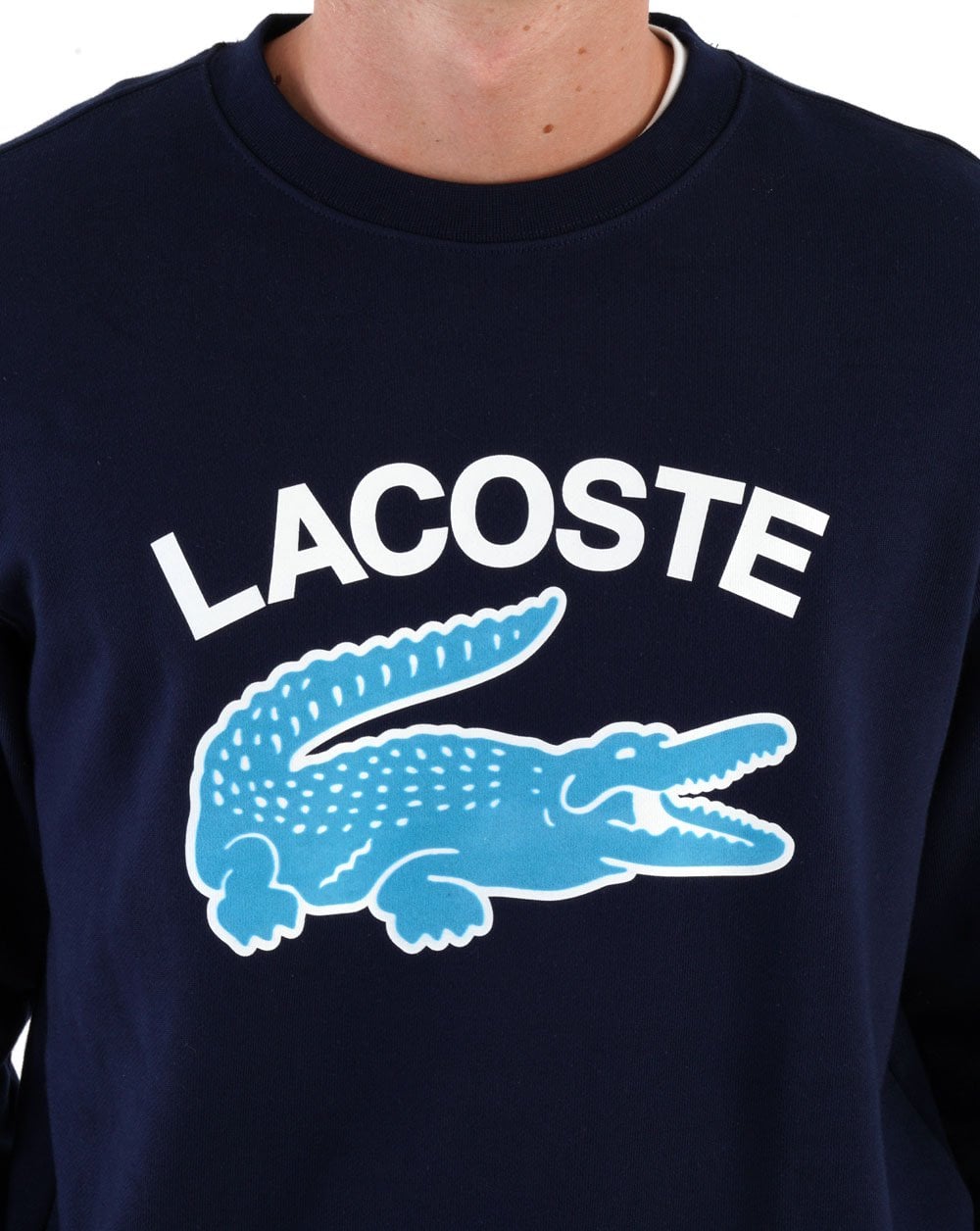 Lacoste Logo Sweatshirt Navy