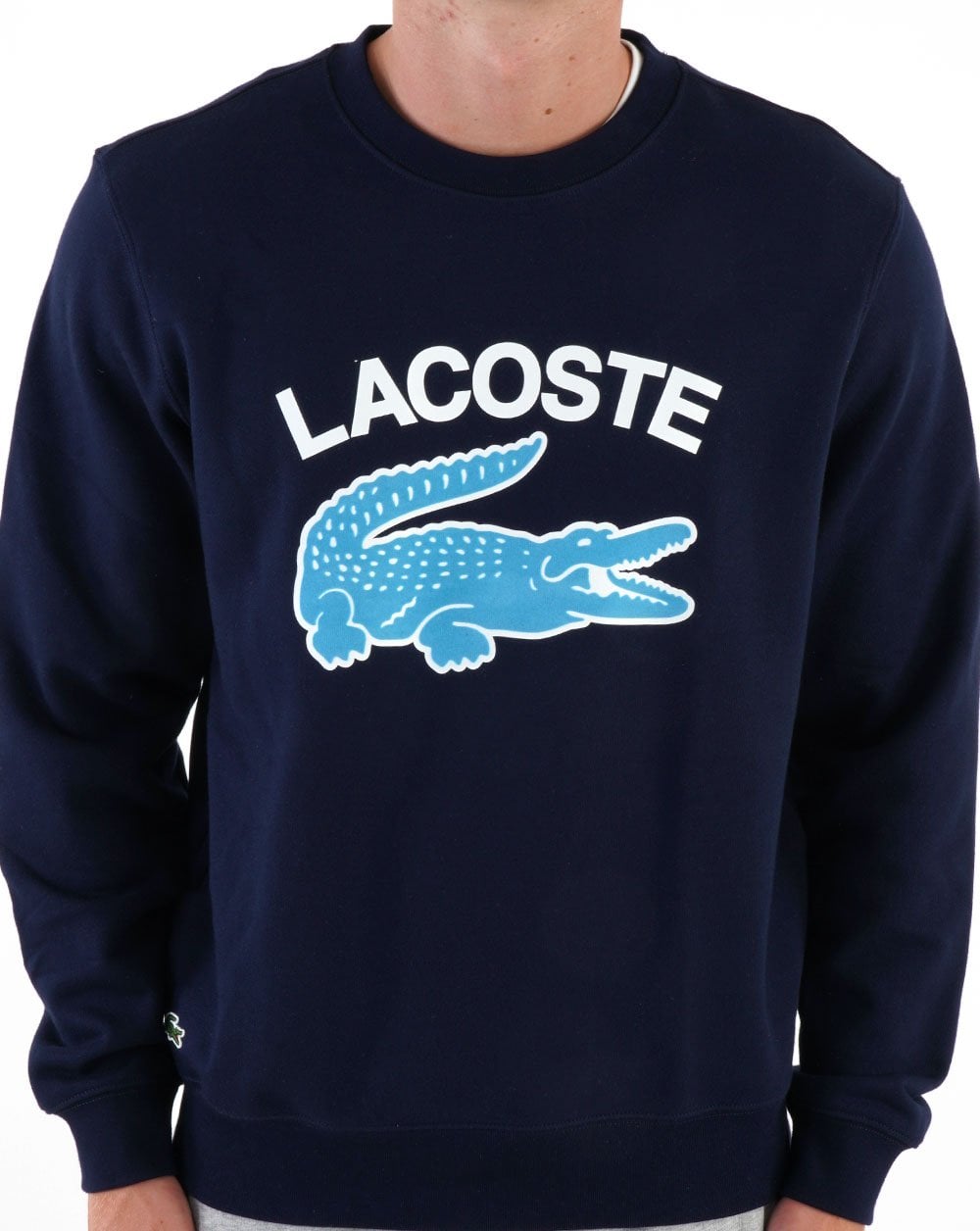 Lacoste Logo Sweatshirt Navy