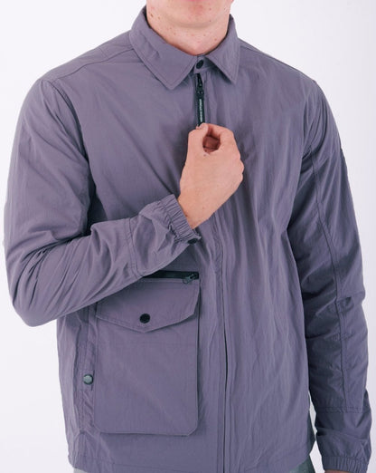 Weekend Offender Vinnie Overshirt Soft Grape