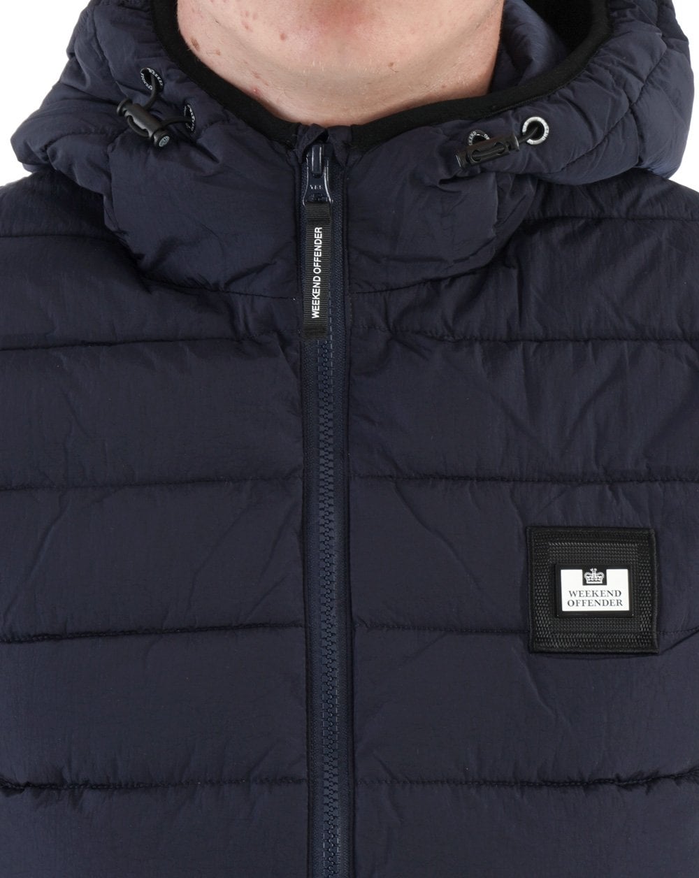 Weekend Offender Toronto Hooded Gilet Navy