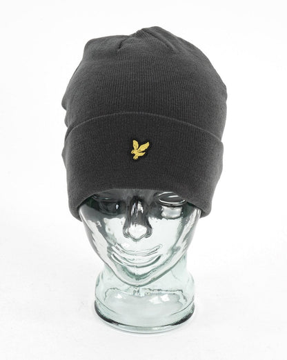 Lyle & Scott Beanie Mid Grey Marl