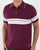 Trojan Border Stripe Polo Port
