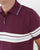 Trojan Border Stripe Polo Port