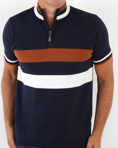 Ska & Soul Cycling Knit Navy