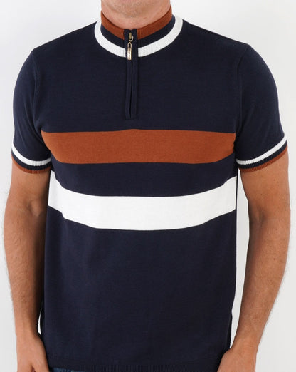 Ska & Soul Cycling Knit Navy