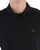 Benetton Zipped Long Sleeve Polo Black