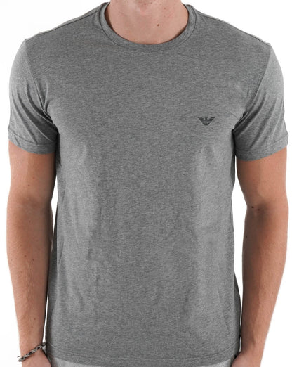Emporio Armani 2 Pack T Shirts Grey/Black