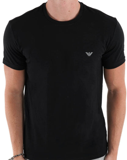 Emporio Armani 2 Pack T Shirts Grey/Black