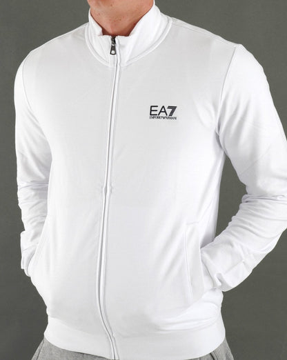 Emporio Armani EA7 Track Top Track Top White
