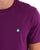 Benetton Small Logo T-shirt Purple