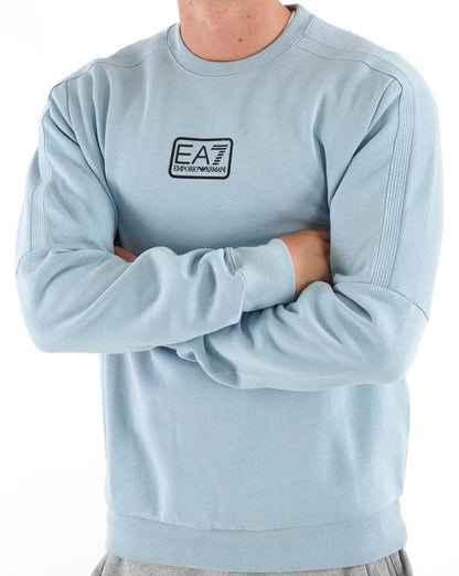 Emporio Armani EA7 Sweatshirt Light Blue