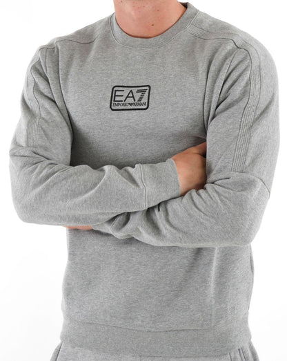 Emporio Armani EA7 Sweatshirt Medium Grey Marl