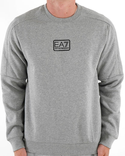 Emporio Armani EA7 Sweatshirt Medium Grey Marl