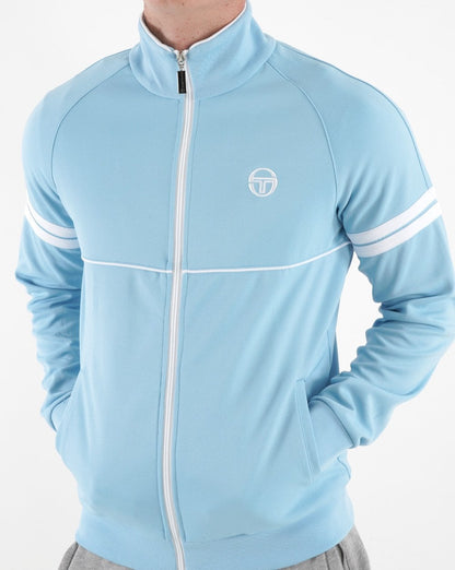 Sergio Tacchini Star Track Top Sky Blue/White